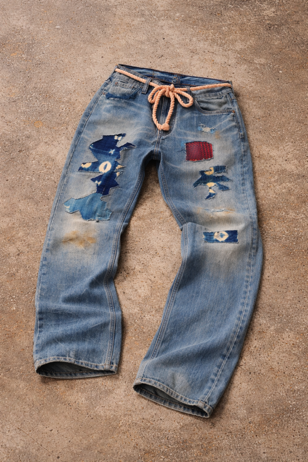 Terra Gambian Mended Denim