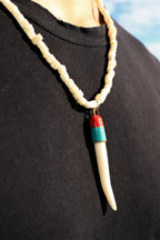 Nepal Sharktooth Bone necklace