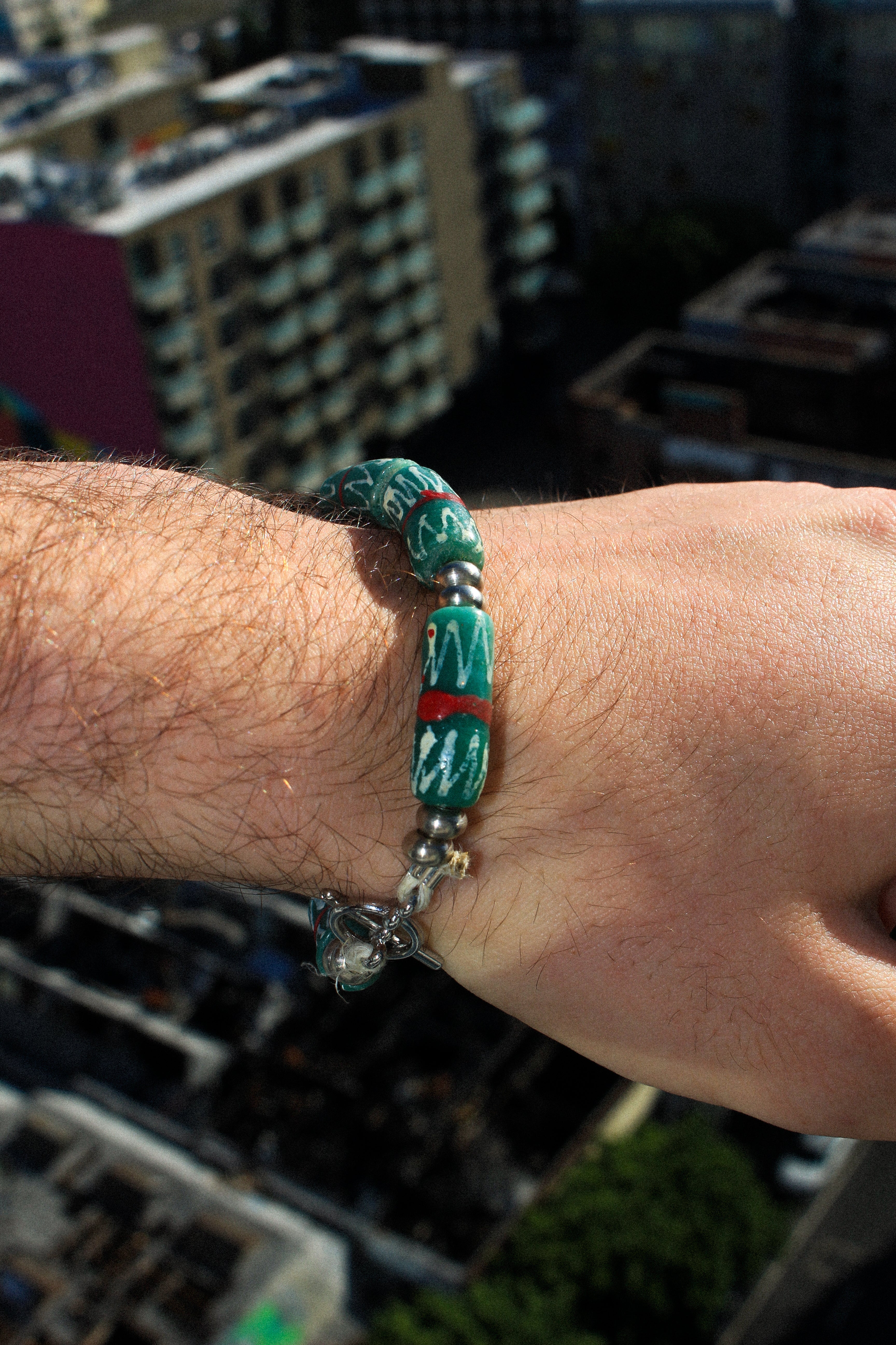 Green Ghambia Tribe Bracelet