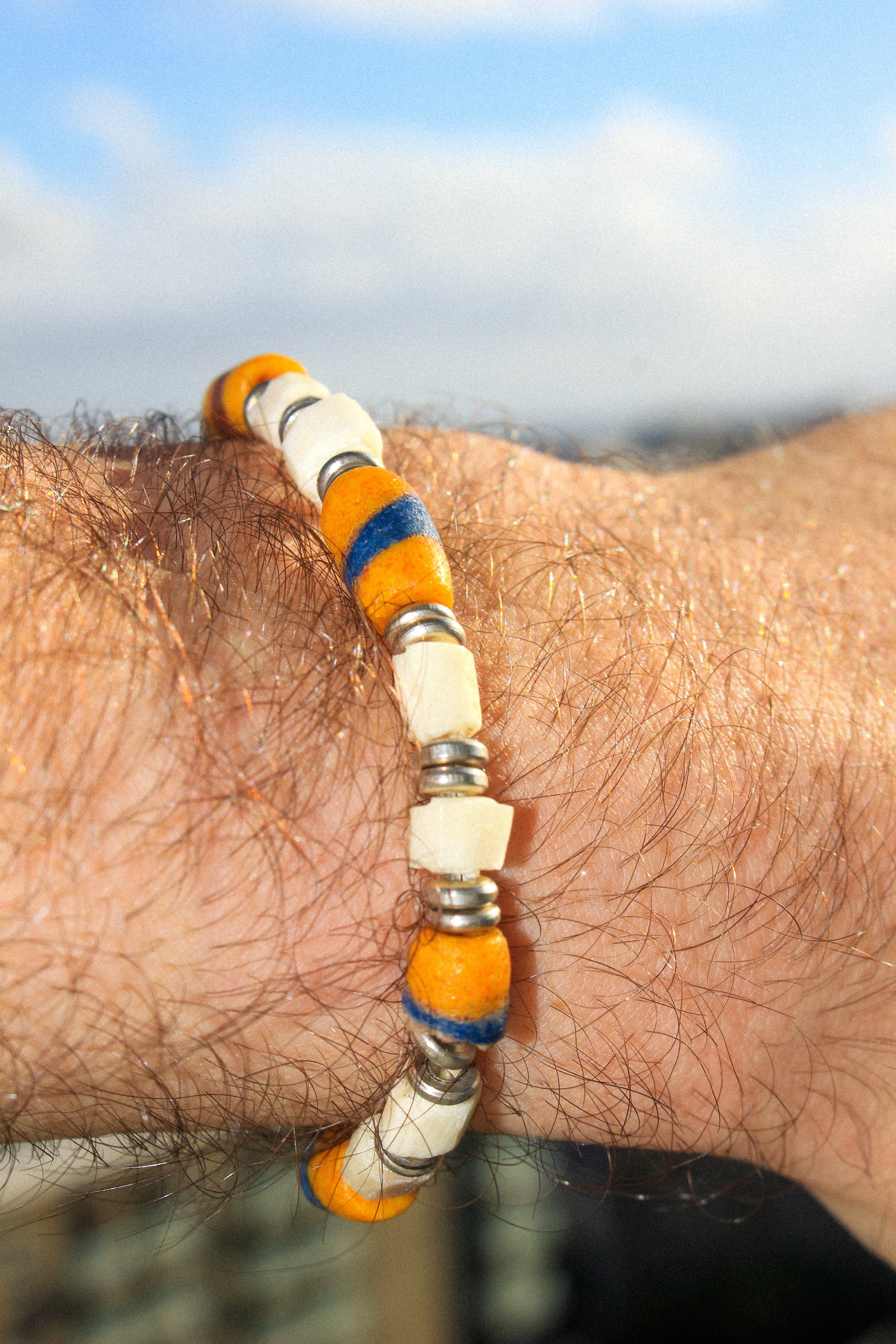 Mixed-Venetian Terra Bracelet