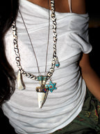 Star of David Nepal Terra Necklace